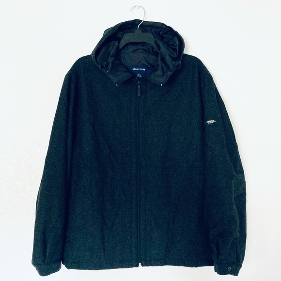 Structure Men’s Wool Jacket - Picture 2 of 5